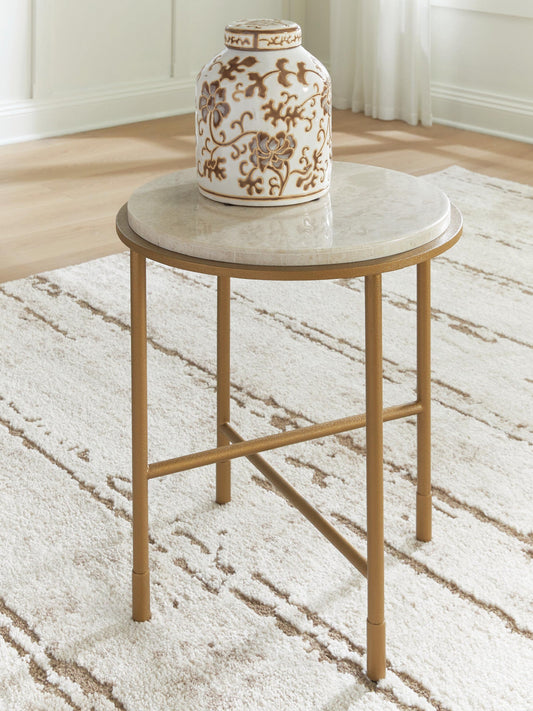 Ashley Express - Mesa auxiliar redonda Alben