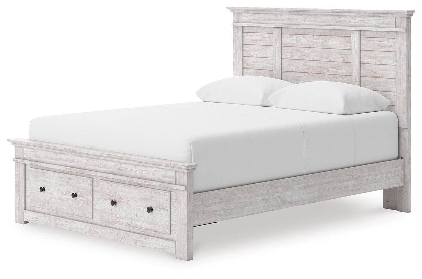 Makidern  Panel Storage Bed