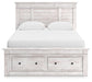 Makidern  Panel Storage Bed