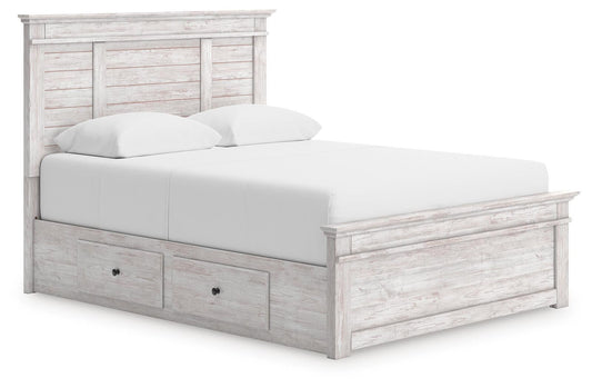 Cama con almacenaje Makidern Panel