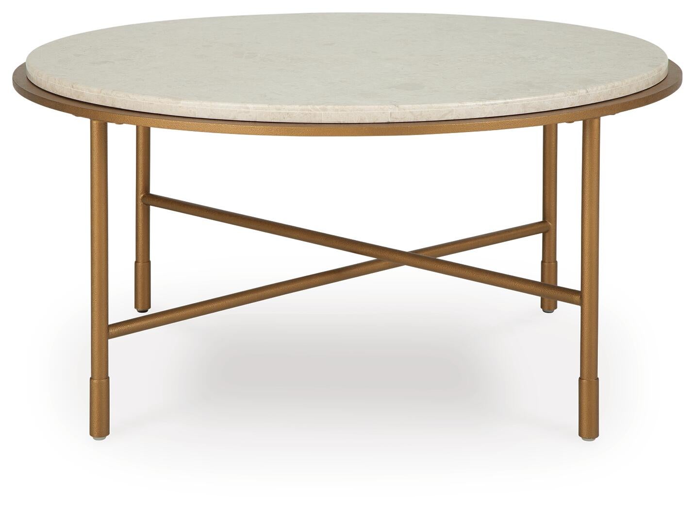 Mesa de centro redonda Alben