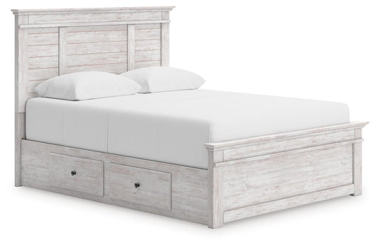 Cama con almacenaje Makidern Panel