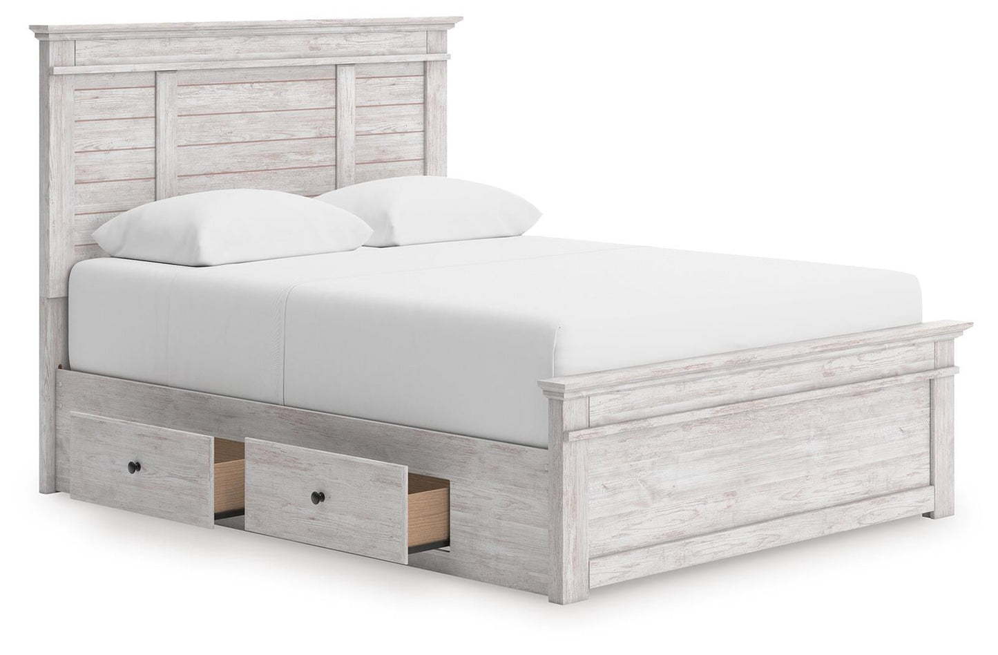 Makidern  Panel Storage Bed