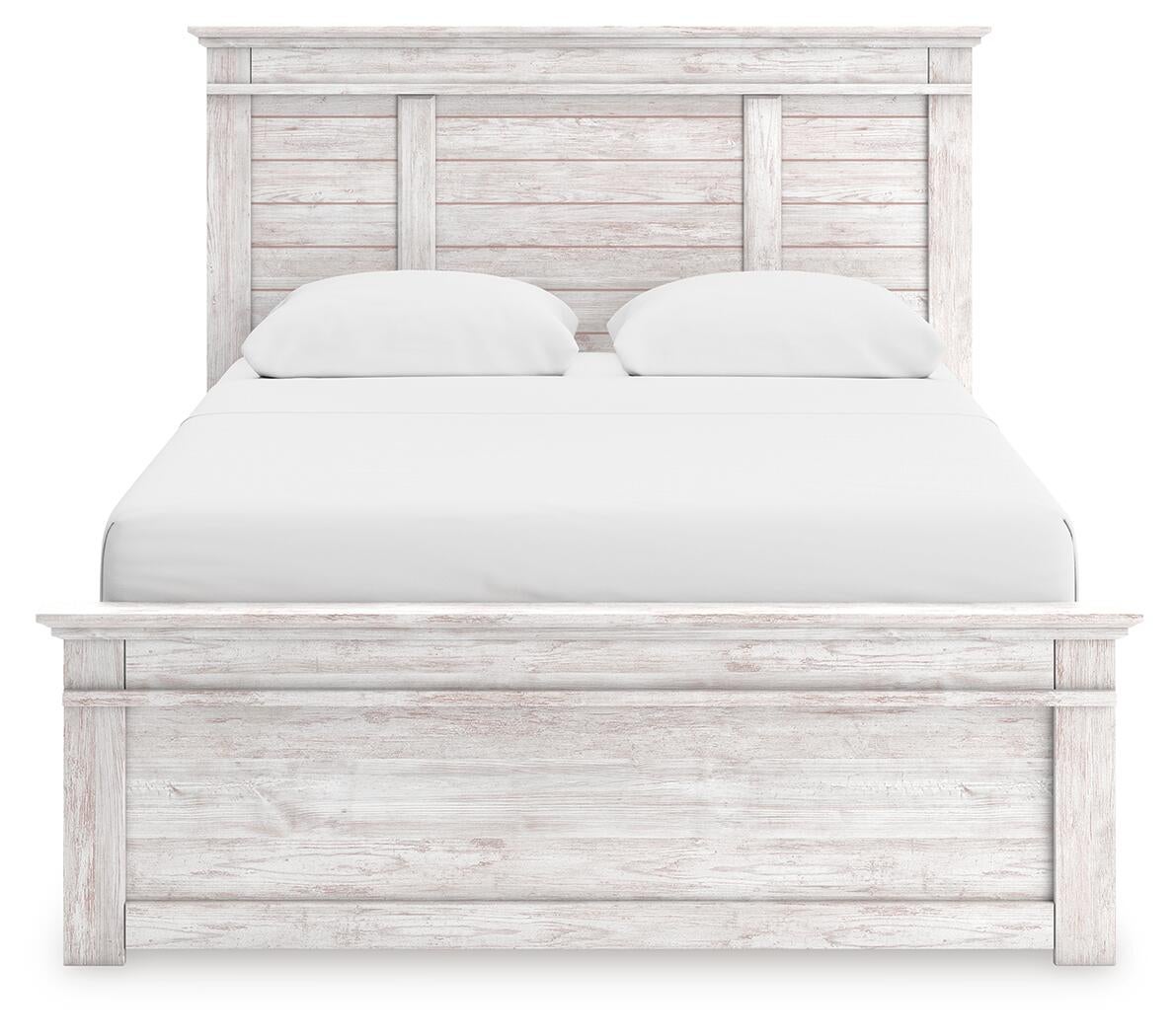 Makidern  Panel Storage Bed