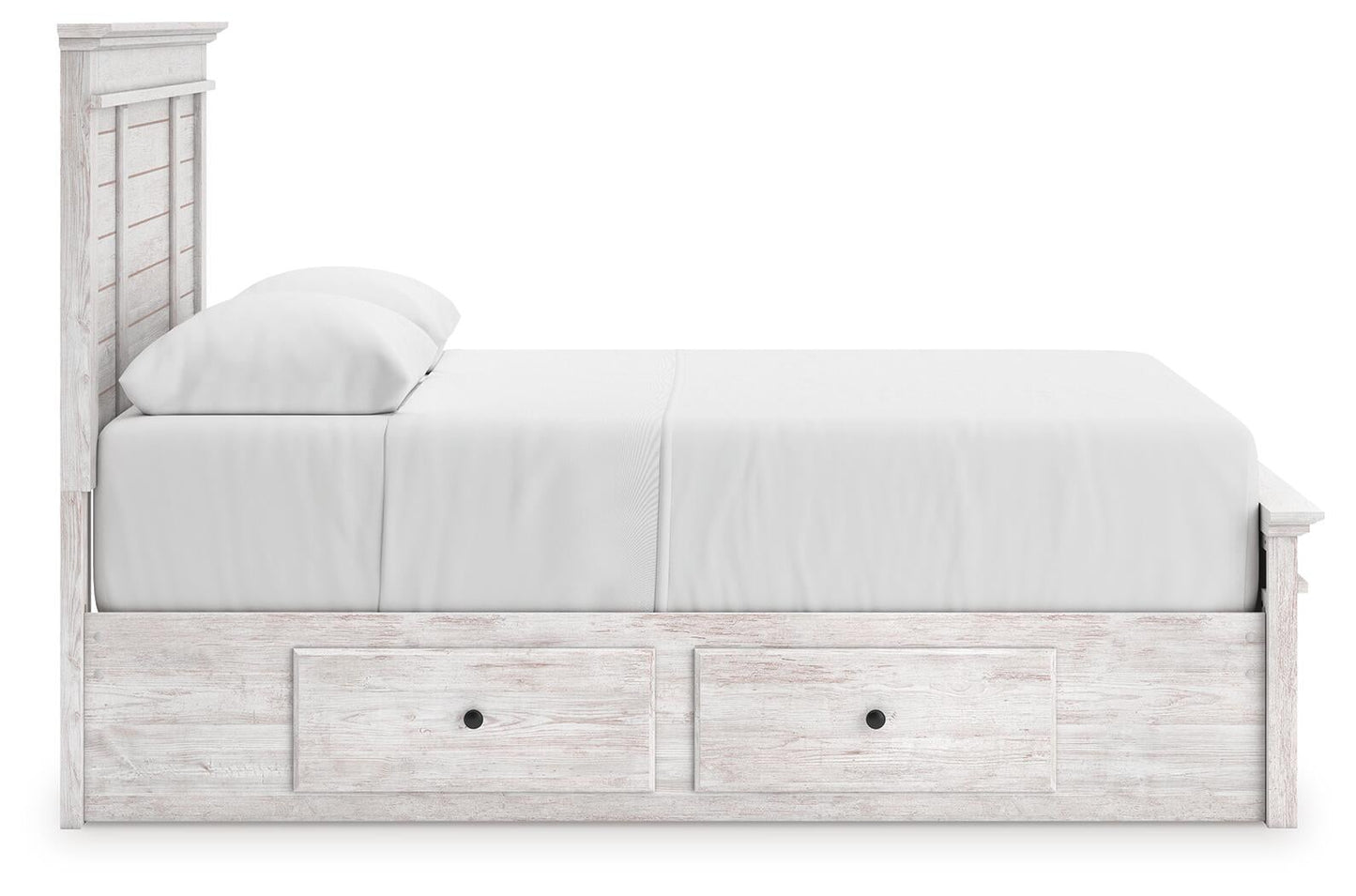 Makidern  Panel Storage Bed