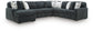 Seccional de 4 piezas Midnight-Madness con chaise longue