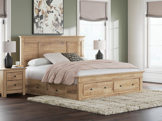 Cama con almacenaje Makidern Panel