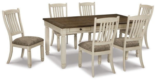 Mesa de comedor Bolanburg y 6 sillas