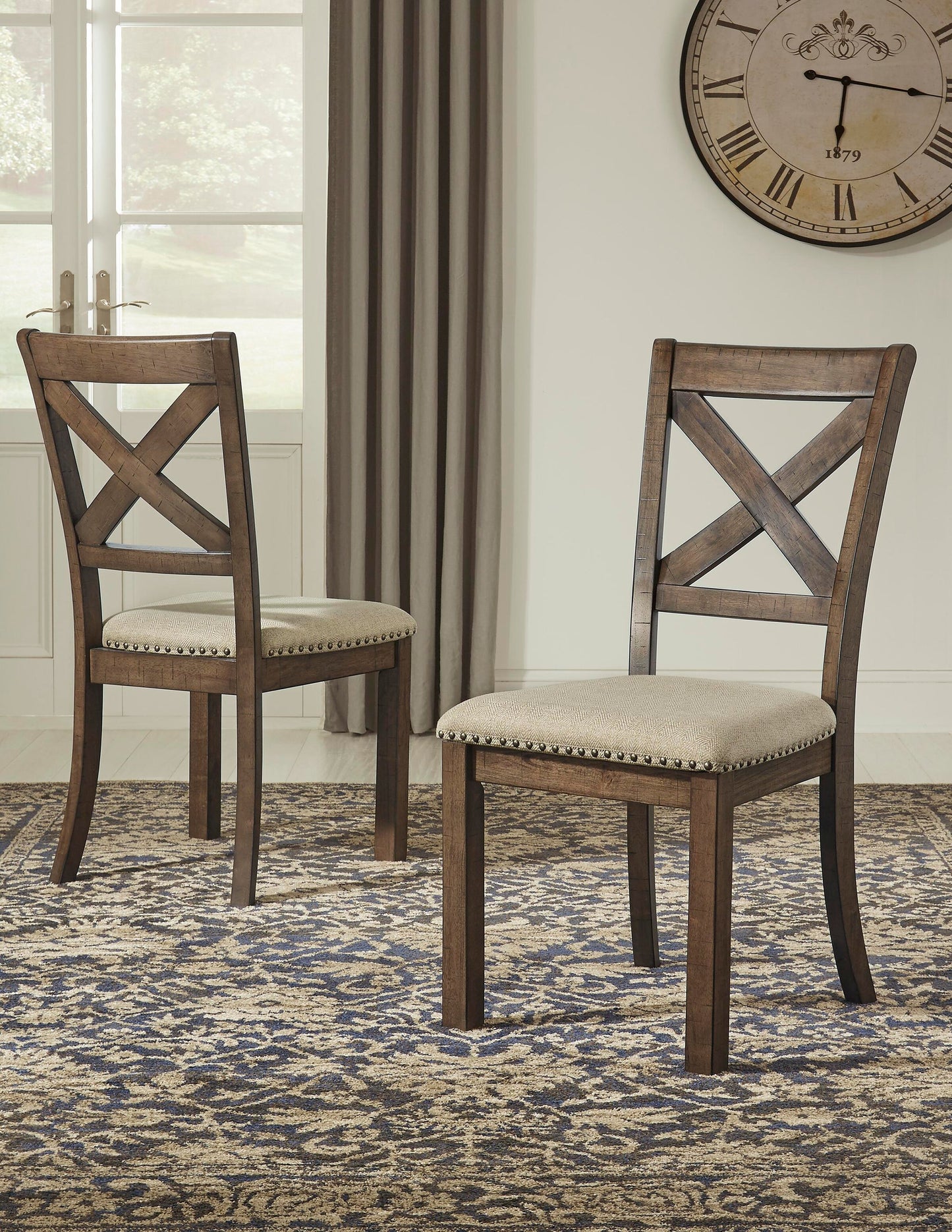 Mesa de comedor Moriville y 6 sillas