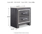 Lodanna  Panel Bed With 2 Storage Drawers, Dresser, Mirror And Nightstand