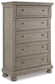 Lettner  Sleigh Bed With 2 Storage Drawers With Mirrored Dresser, Chest And Nightstand