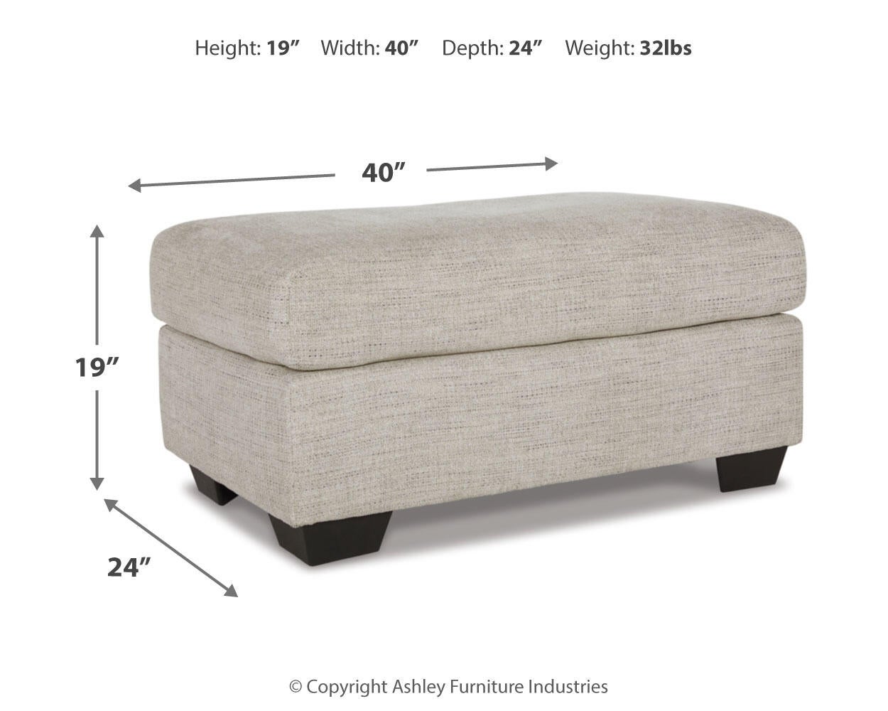 Vayda Sofá, Sillón de dos plazas, Sillón y Otomana