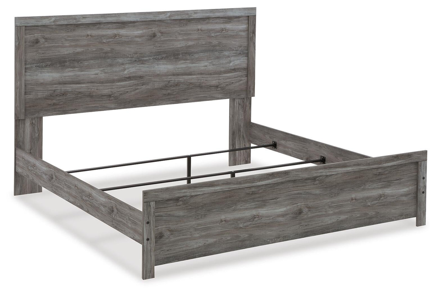 Bronyan  Panel Bed With Mirrored Dresser