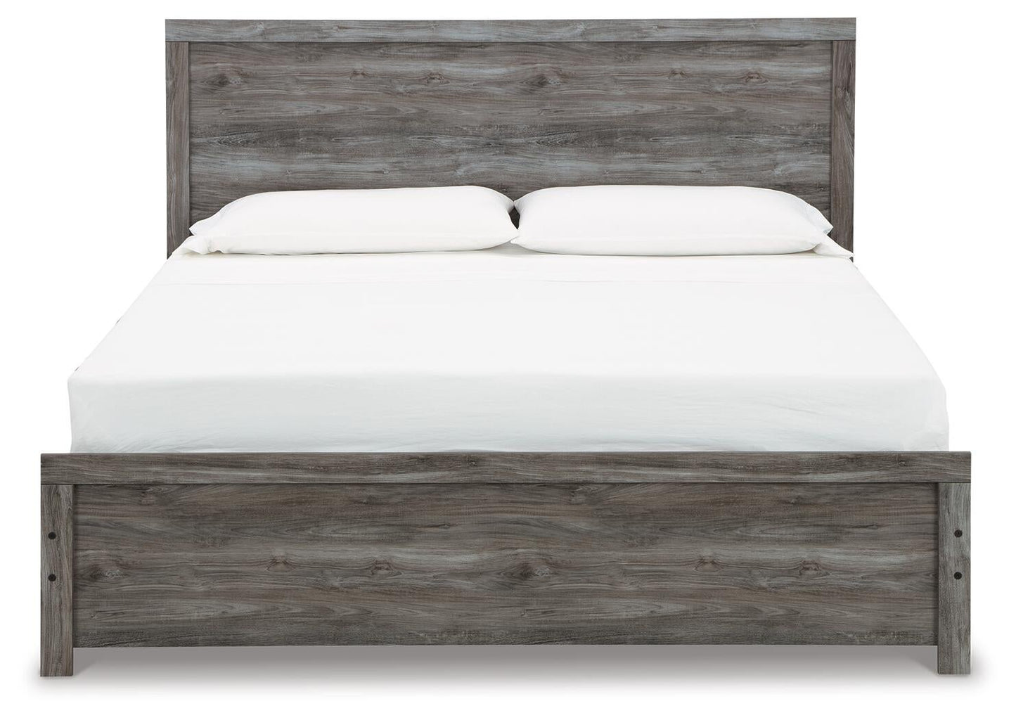 Bronyan  Panel Bed With Mirrored Dresser