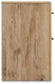 Hyanna  Panel Bed With 1 Side Storage, Dresser, Mirror, Chest And Nightstand