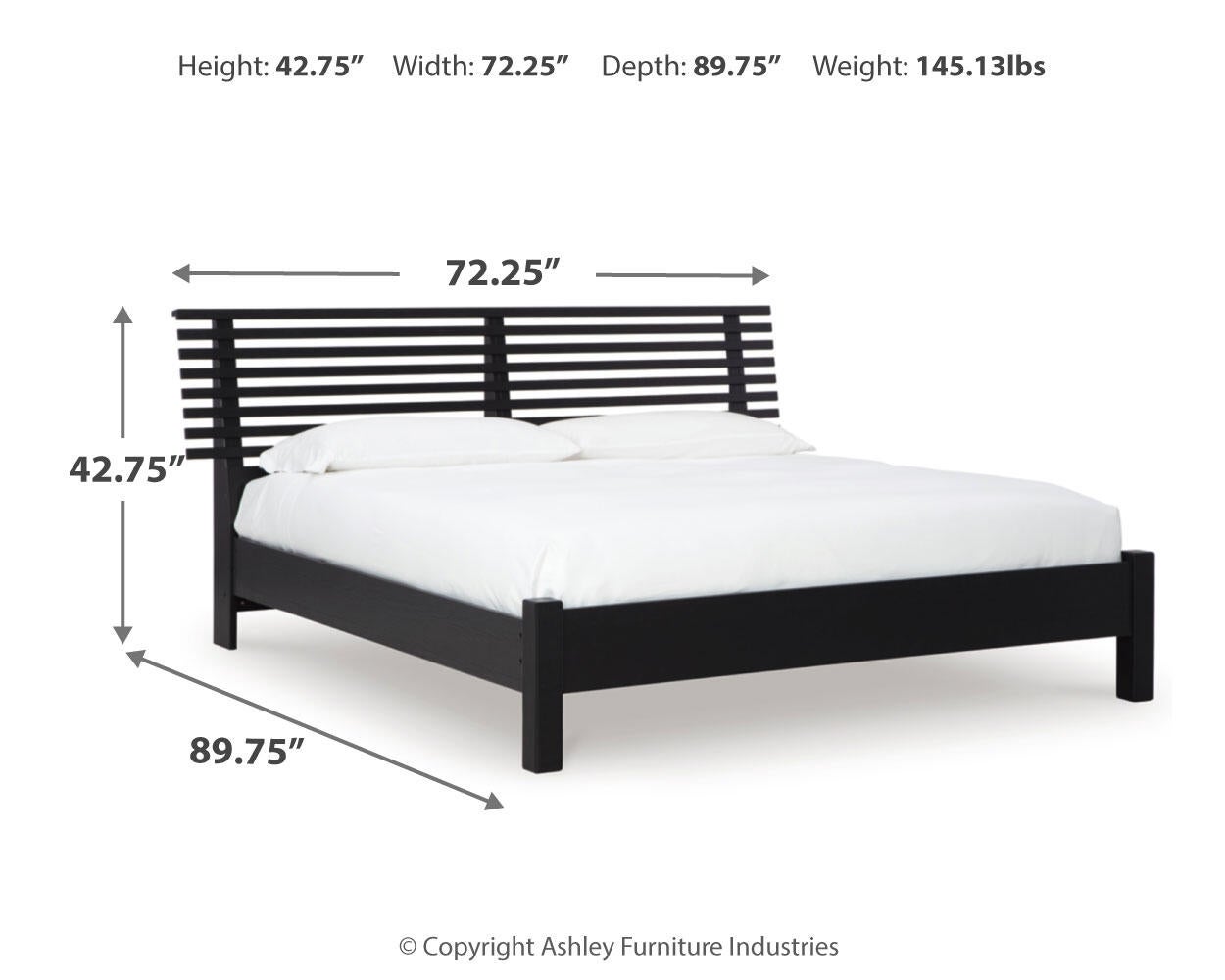 Cama, Cómoda Y Espejo Danziar