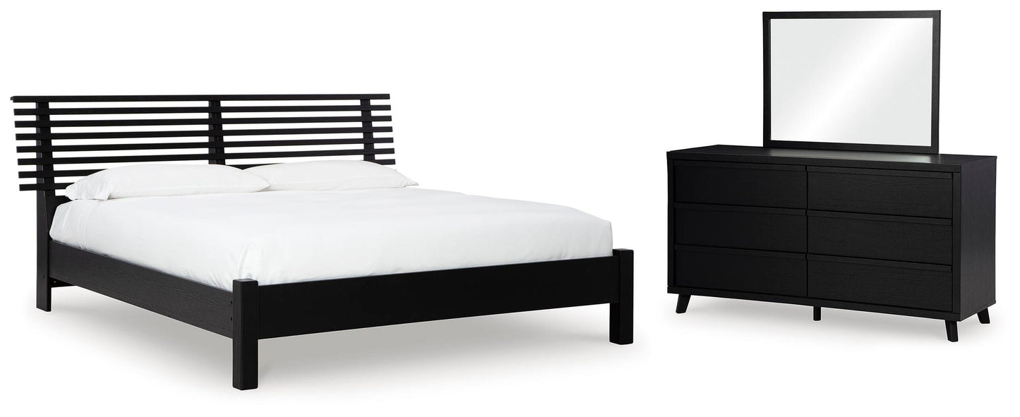 Cama, Cómoda Y Espejo Danziar