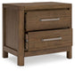 Cabalynn California  Panel Bed With Storage With Mirrored Dresser, Chest And Nightstand