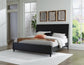 Danziar  Panel Bed, Dresser, Mirror And Nightstand