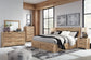 Hyanna  Panel Storage Bed With 1 Under Bed Storage Drawer, Dresser, Mirror, Chest And Nightstand