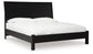 Cama con paneles, cómoda y espejo Danziar