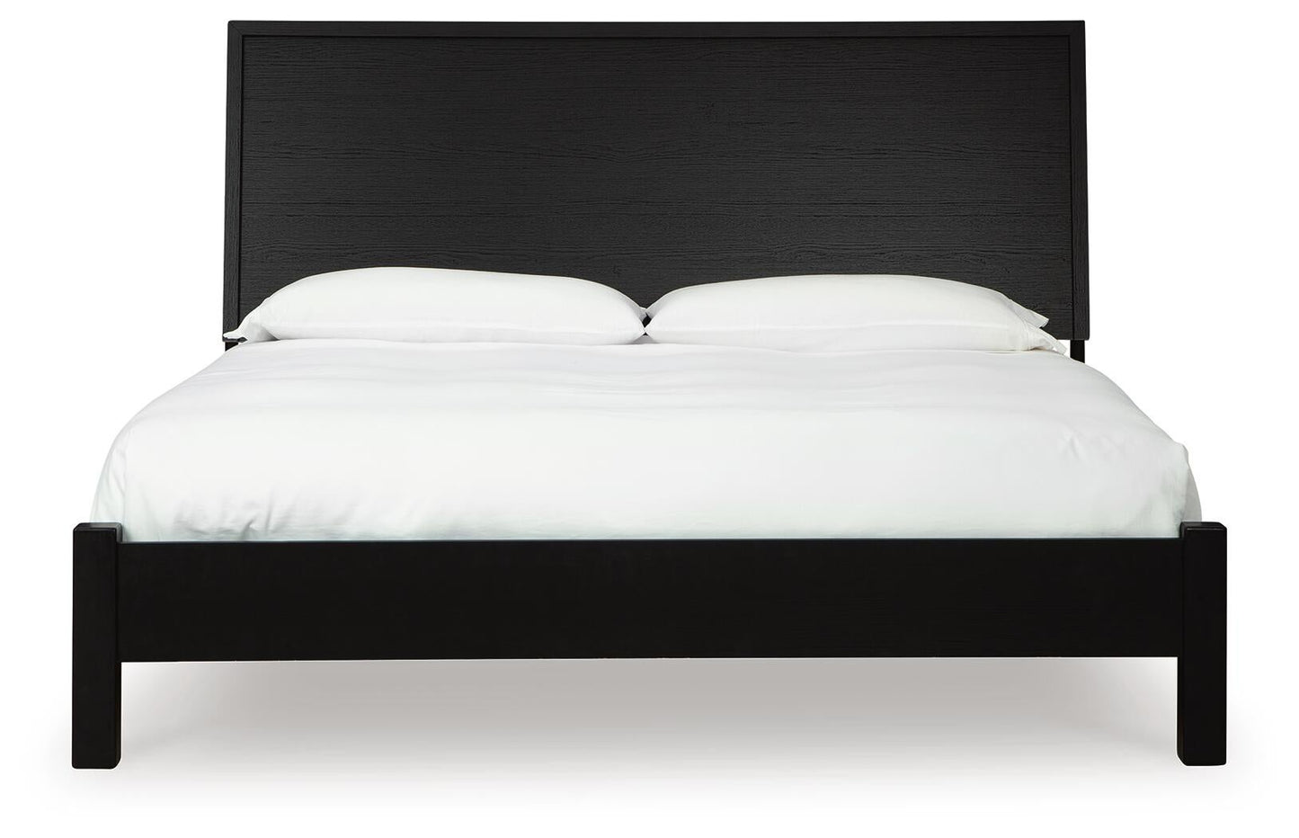Cama con paneles, cómoda y espejo Danziar