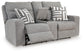Sofá, sofá de dos plazas y sillón reclinable Biscoe