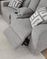 Sofá, sofá de dos plazas y sillón reclinable Biscoe