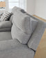 Sofá, sofá de dos plazas y sillón reclinable Biscoe