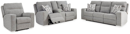 Sofá, sofá de dos plazas y sillón reclinable Biscoe