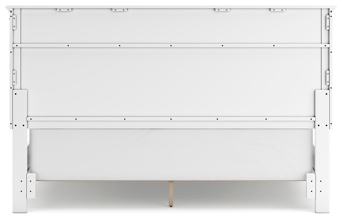 Fortman California  Panel Bed With Mirrored Dresser, Chest And Nightstand
