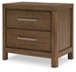 Cabalynn California  Upholstered Bed With Mirrored Dresser, Chest And Nightstand