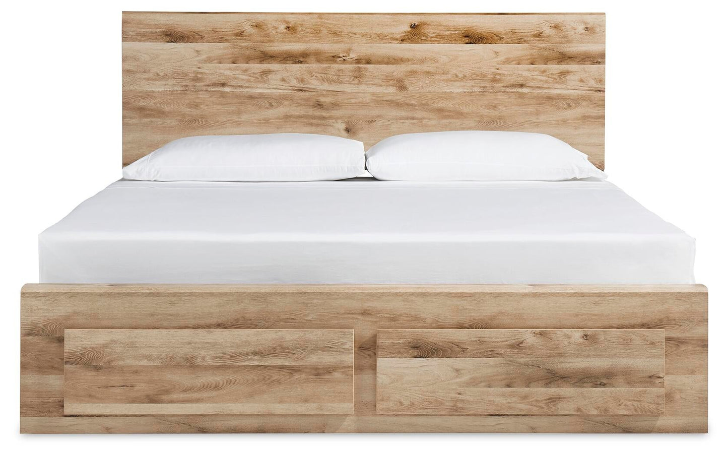 Hyanna  Panel Storage Bed With 1 Under Bed Storage Drawer, Dresser, Mirror And Nightstand