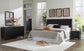 Danziar  Panel Headboard, Dresser, Mirror And Nightstand