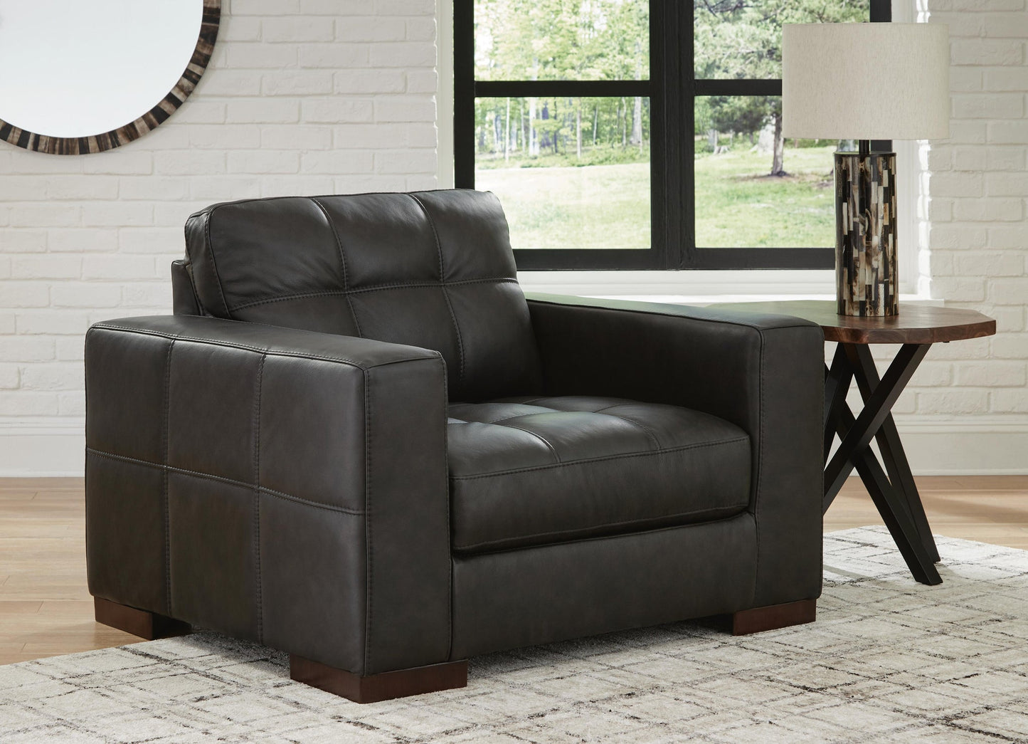 Sillón y otomana Luigi