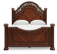 Lavinton  Poster Bed, Dresser, Mirror, Chest And Nightstand