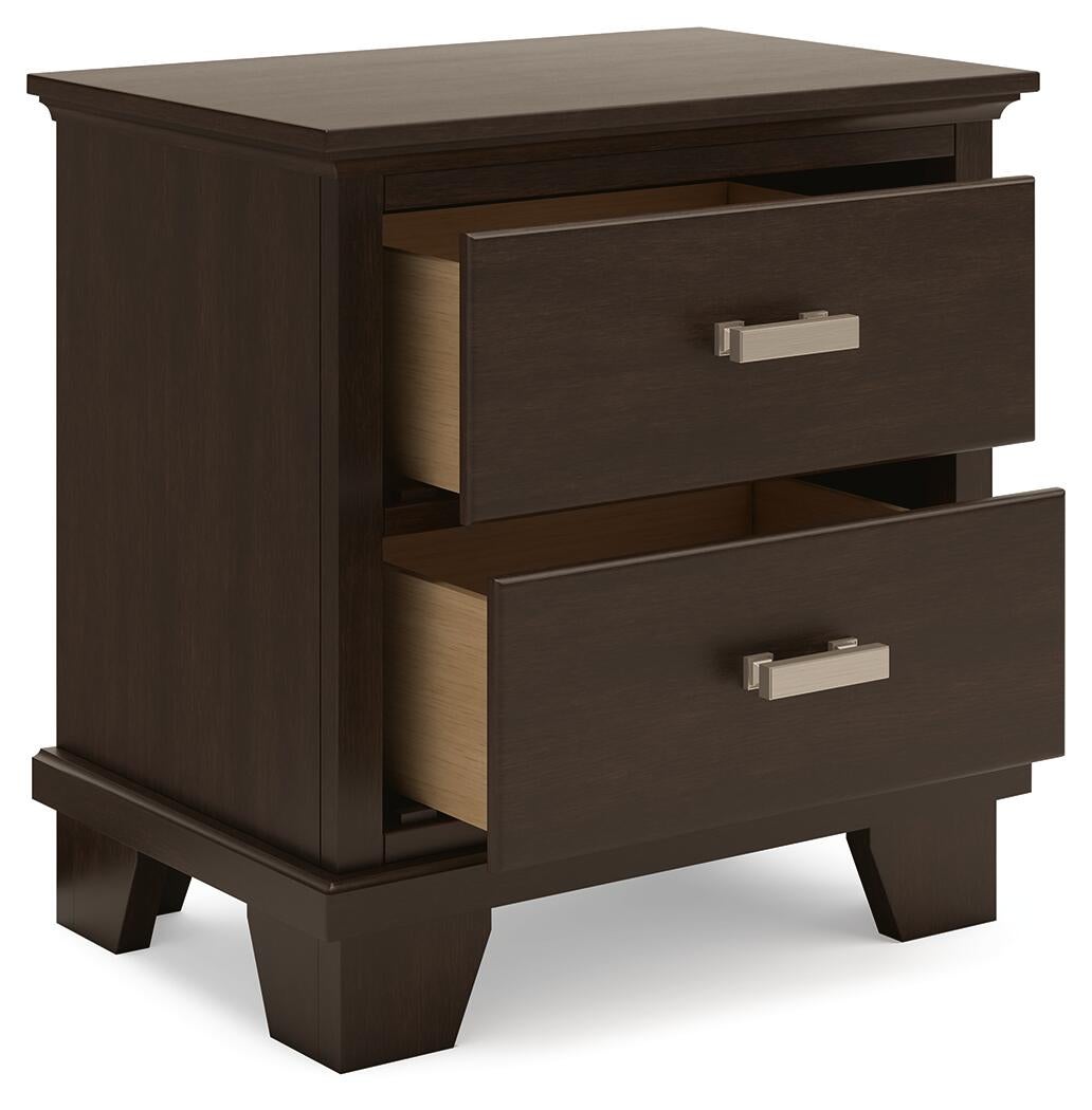 Covetown California  Panel Bed, Dresser, Mirror, Chest And Nightstand
