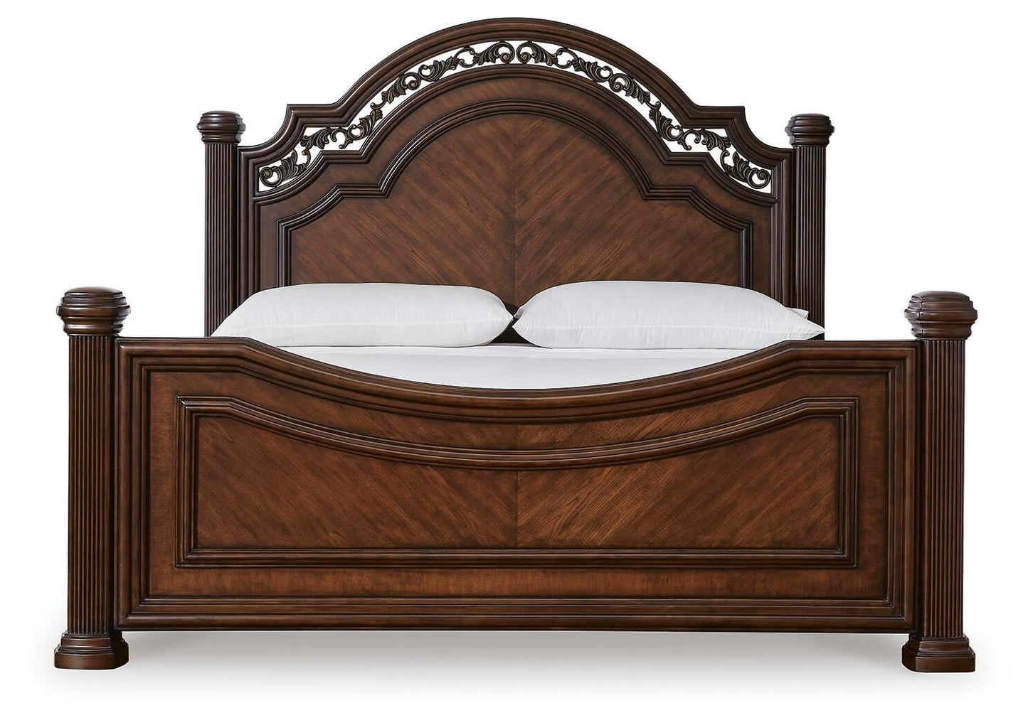 Lavinton  Poster Bed, Dresser, Mirror, Chest And Nightstand