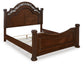 Lavinton  Poster Bed, Dresser, Mirror, Chest And Nightstand