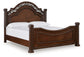 Lavinton  Poster Bed, Dresser, Mirror, Chest And Nightstand