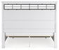 Ashbryn California  Panel Storage Bed, Dresser, Mirror And Nightstand