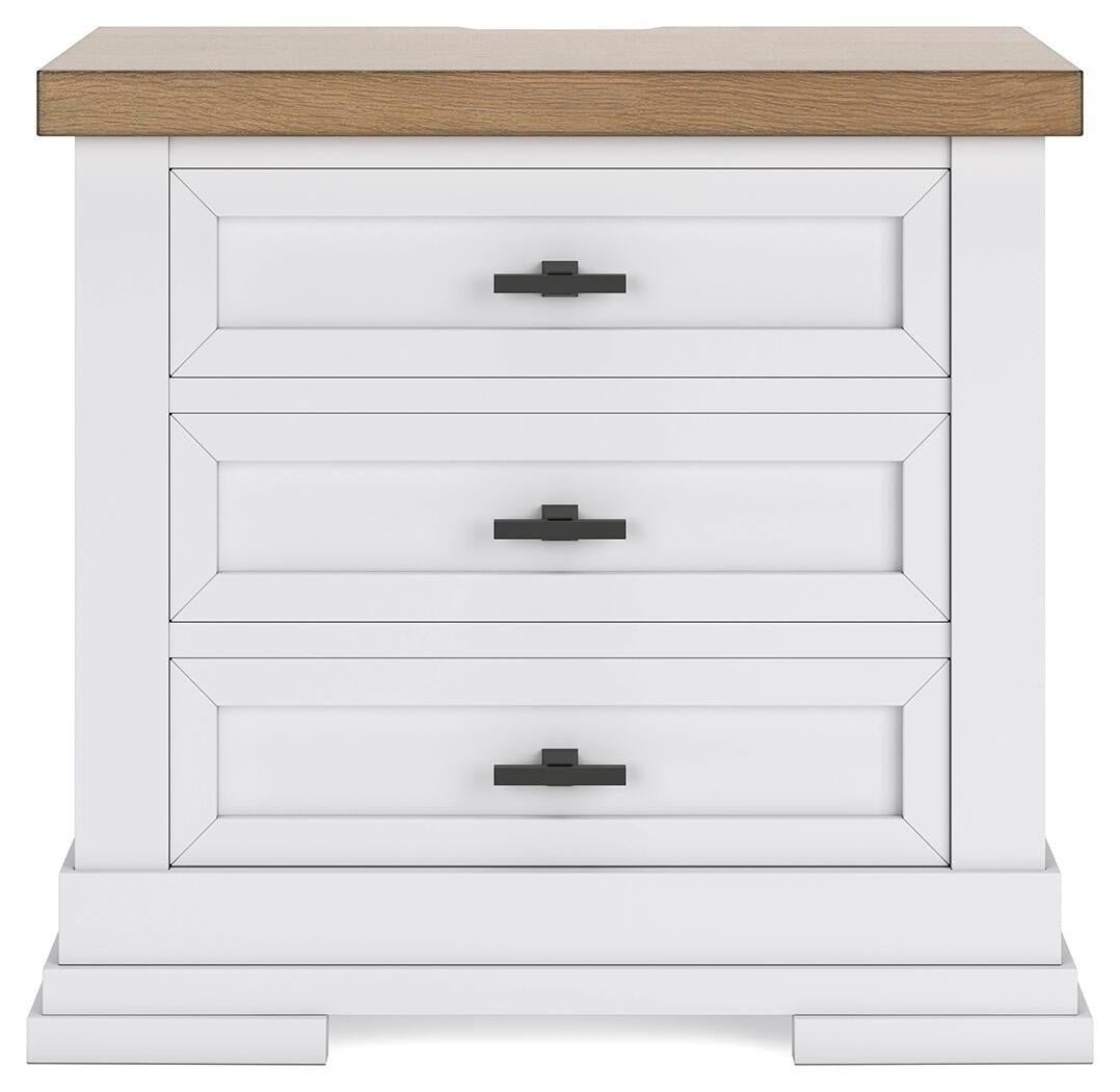 Ashbryn California  Panel Storage Bed, Dresser, Mirror And Nightstand