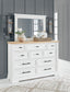 Ashbryn California  Panel Storage Bed, Dresser, Mirror And Nightstand