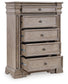 Blairhurst California  Panel Bed, Dresser, Mirror, Chest And Nightstand