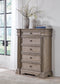 Blairhurst California  Panel Bed, Dresser, Mirror, Chest And Nightstand