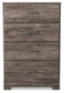 Cama con panel, tocador, espejo, cómoda y mesita de noche Ralinksi