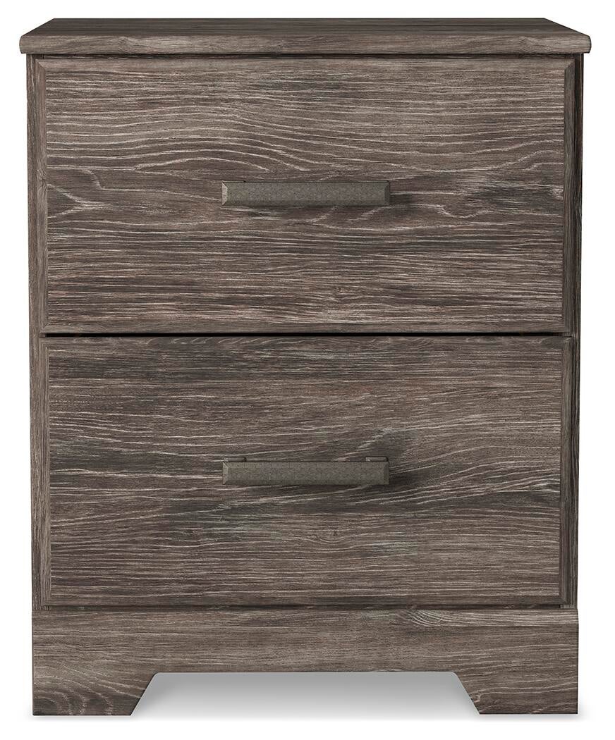 Cama con panel, tocador, espejo, cómoda y mesita de noche Ralinksi