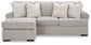 Sofá chaise, sillón y otomana Eastonbridge