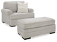 Sofá chaise, sillón y otomana Eastonbridge
