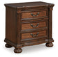 Lavinton California  Poster Bed, Dresser, Mirror, Chest And Nightstand